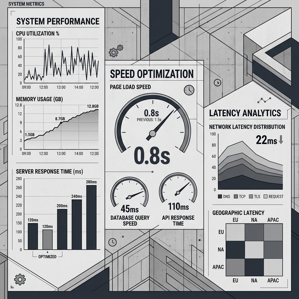 Imerxo Application Speed & Optimization Analytics